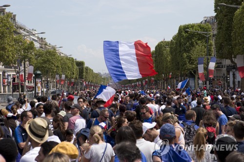 ‘월드컵 우승효과’ 프랑스인 62% “미래 낙관”