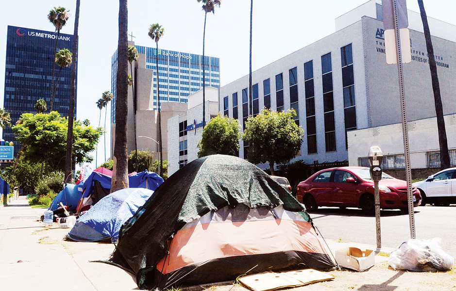 LA주민 62% ‘노숙자 임시 셸터 설치’ 찬성