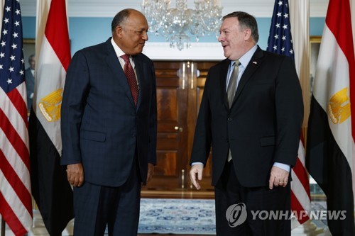 더 가까워진 미국-이집트…군사원조 재개에 외교수장 회담