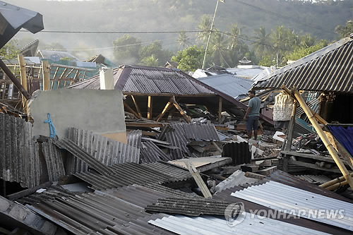 인도네시아 라바 북동부서 규모 6.6 지진…“쓰나미 경보 없어”