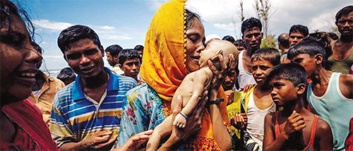 미얀마 로힝야족 대학살 1주기