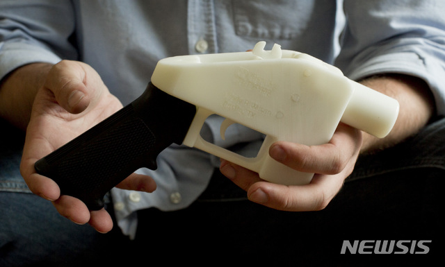 美회사, 3D프린팅 총기제조법 법원명령 무시 온라인 판매