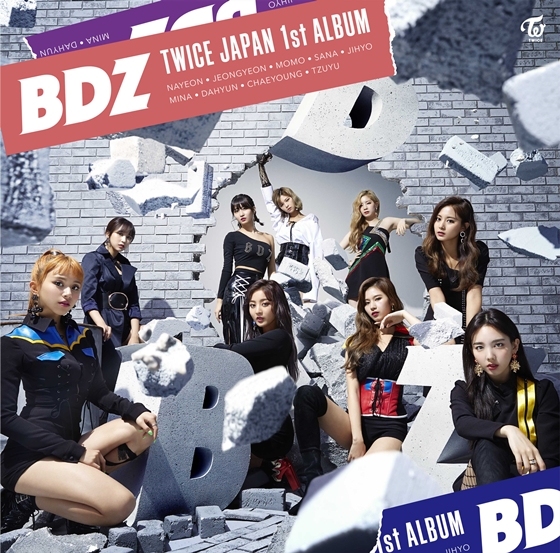 트와이스, 日 정규앨범 ‘BDZ’ 오리콘 앨범차트 7일 연속 1위