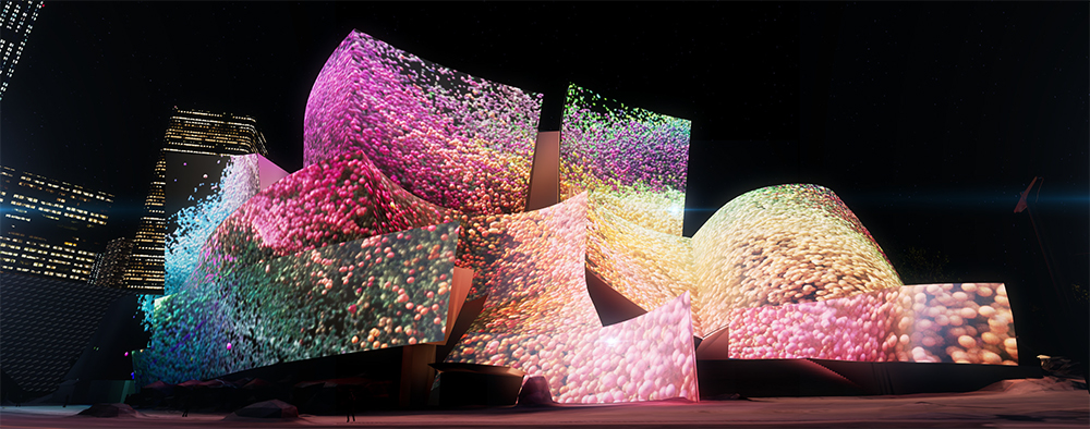 ‘LA필 100주년’ 빛과 영상의 향연 펼쳐진다… 디즈니 홀 외벽에 3D 투사