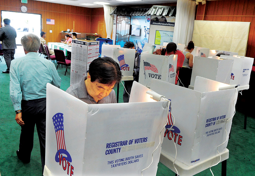 선거일 유권자등록 후 투표 가능… 인증샷 허용