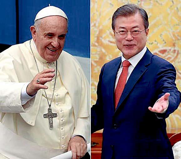 교황 ‘방북 초청’수락 여부 세계가 주목