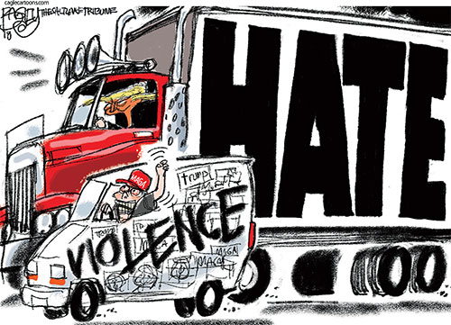 폭주하는 증오세력