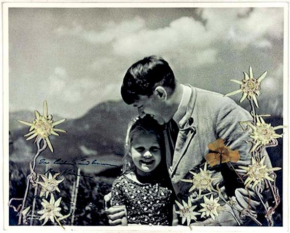 ‘히틀러와 유대인 소녀’ 사진 경매에