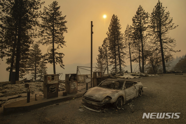 북부 캘리포니아 산불피해, 사망 31명·실종 228명으로 급증