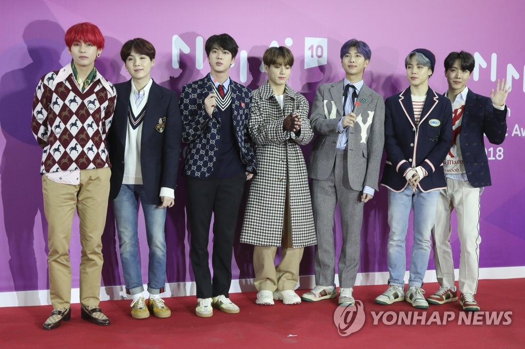 방탄소년단, 빌보드 ‘올해 톱아티스트’ 8위…한국가수 최고기록