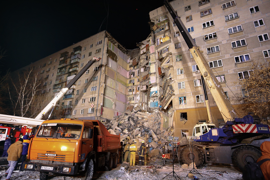 러시아 “아파트 붕괴사고 테러 혐의 없다”