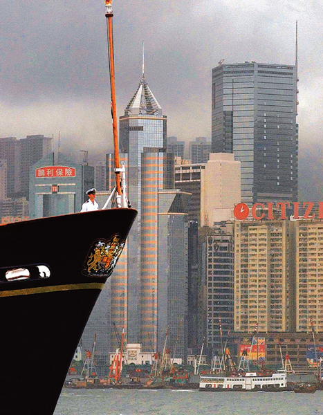 세계 항구 1위 홍콩의 추락