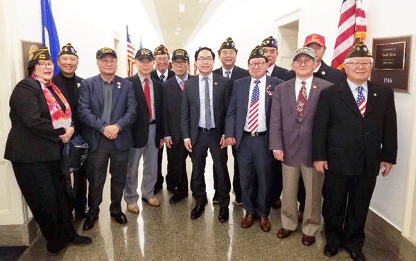 뉴욕베트남참전유공자전우회,  연방하원의원들과 만남