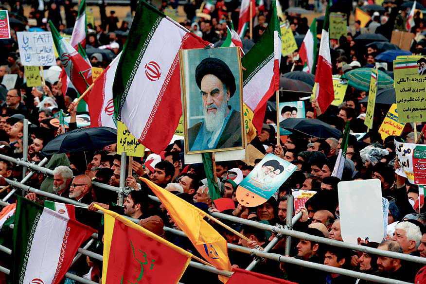 이란, 내우외환 속 맞는 ‘혁명 40년’