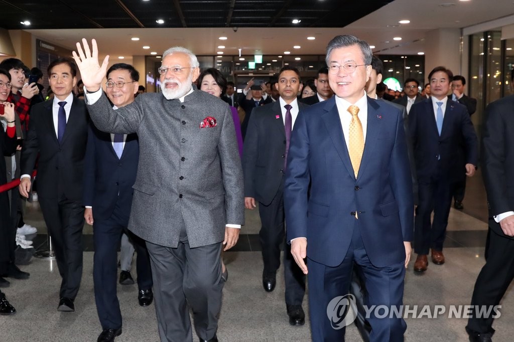 문대통령, 오늘 한·인도 정상회담…신남방정책 협력 등 논의
