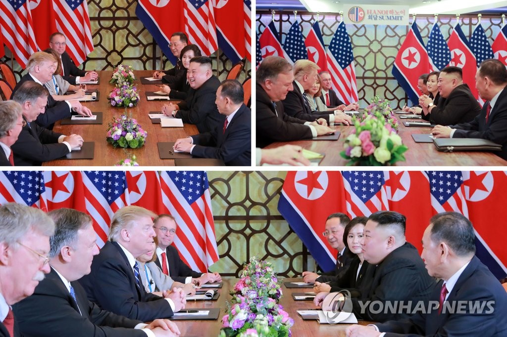 트럼프 “김정은과 회담서 한미연합군사훈련 논의조차 안돼”