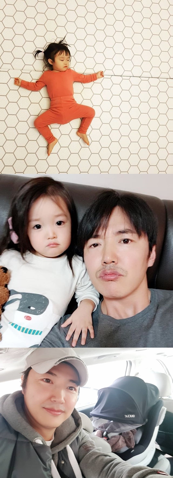 윤상현♥메이비, 귀요미 아들·딸과 행복 일상 “예방접종 가자”