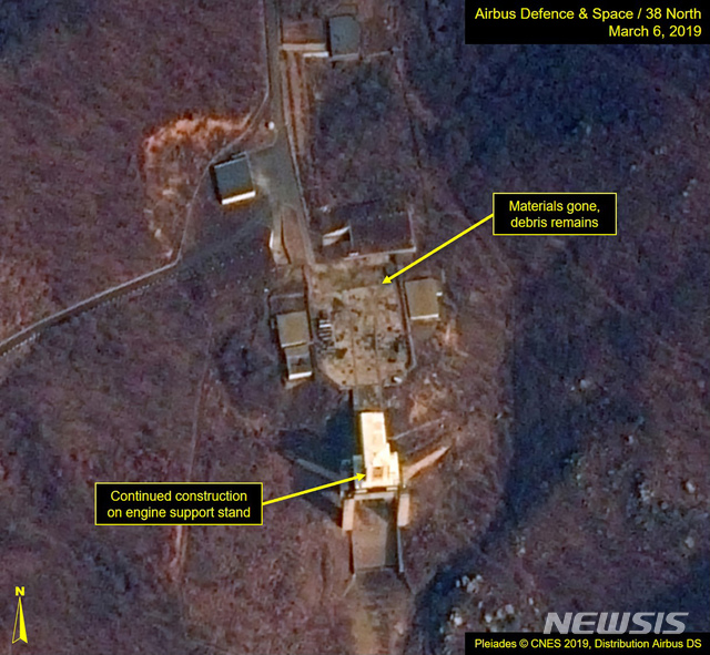 “북한 동창리 미사일 발사장 당장 운영 가능한 상태 유지” 38노스