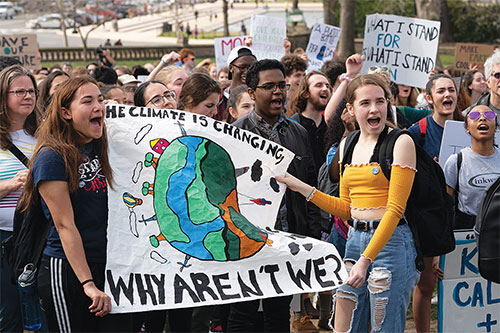 “기후변화 대책 마련하라” 100여개 국서 청소년들 시위