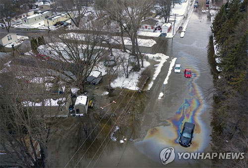 ‘폭탄 사이클론’ 중서부 홍수피해 속출… 주민 강제대피령
