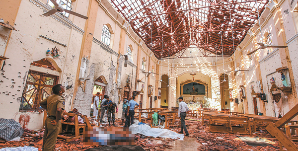부활절 ‘피의 참사’연쇄 폭탄 테러…최소 228명 사망