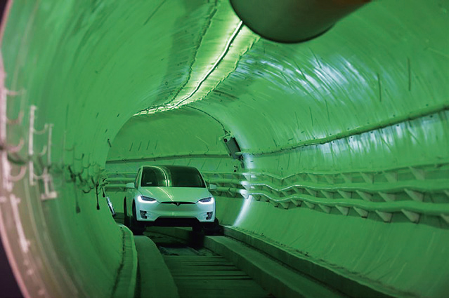 라스베가스에도 초고속 터널 뚫는다
