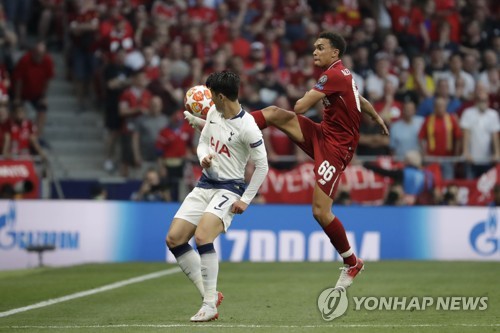 ‘손흥민 풀타임’ 토트넘, 리버풀에 0-2 패배…첫 UCL 우승 실패