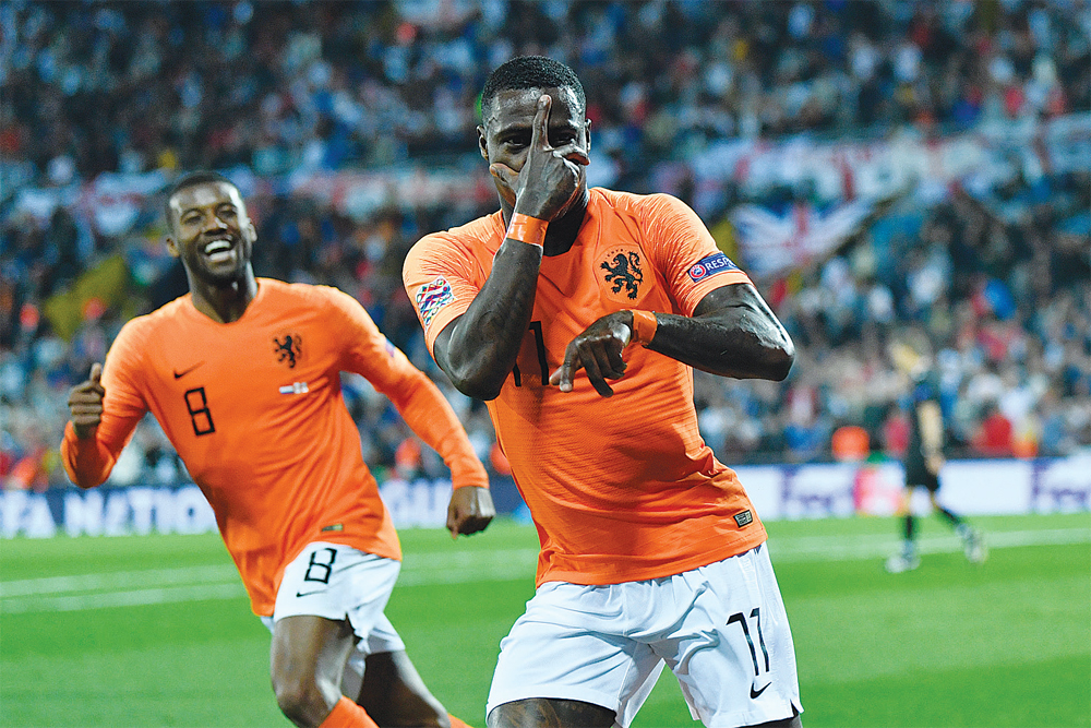 네덜란드, 연장서 2골…잉글랜드에 3-1