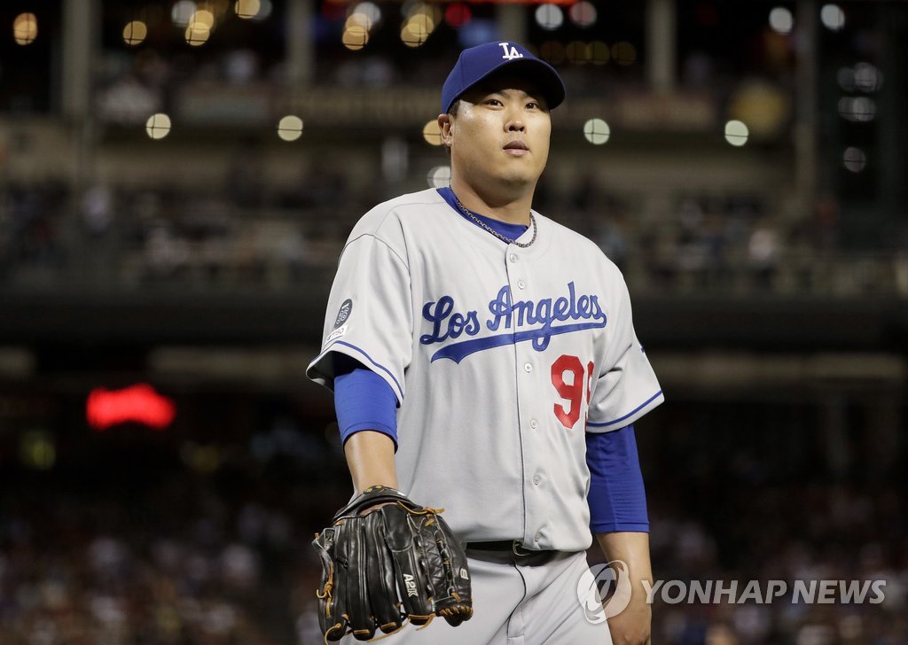 류현진, 역사적인 MLB 올스타 선발 데뷔전서 1이닝 무실점