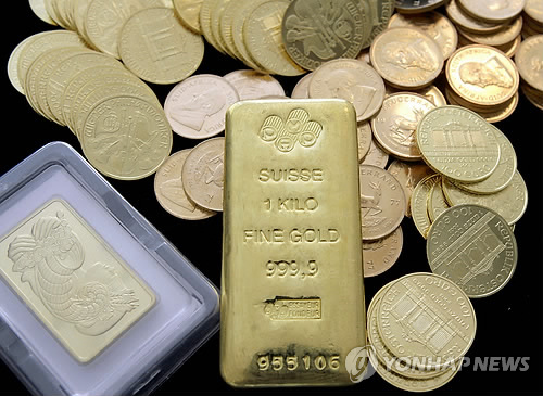 국제 금 시세 1온스당 1522달러로 6년4개월 만에 최고 기록