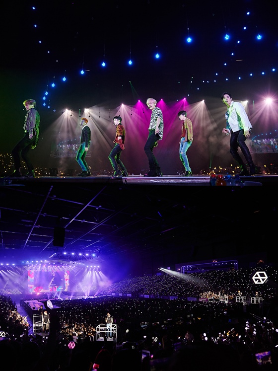 엑소, 홍콩 콘서트 대성황..2만석 전석 매진