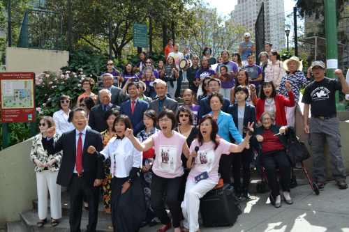 SF위안부 기림비 2주년 기념식