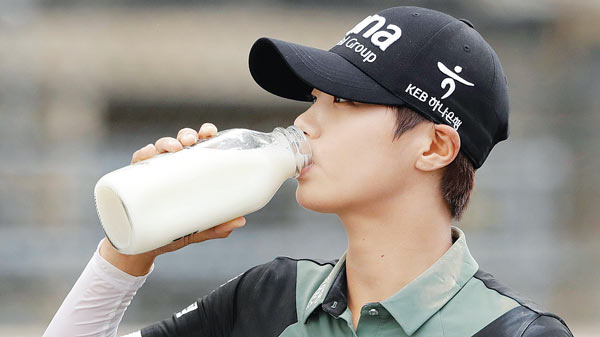 박성현 또 한 번 ‘달콤한 우유’ 마실까