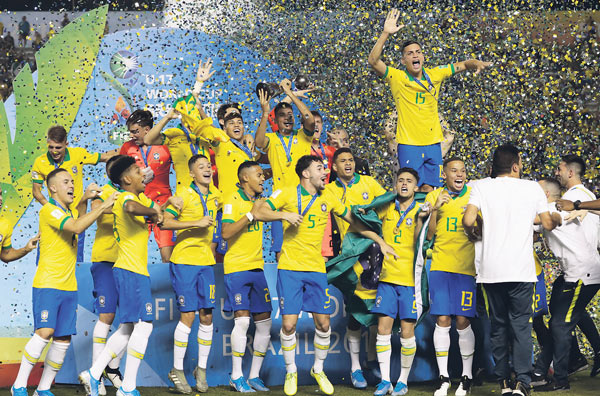브라질, U-17 월드컵 통산 4번째 우승