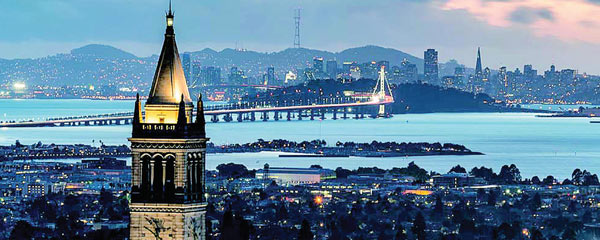 버클리, 샌프란시스코의 화려한 야경을 담다