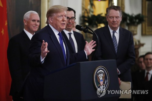 무역전쟁 일단락한 미국, 중국에 ‘북한 비핵화 협력’ 연일 압박