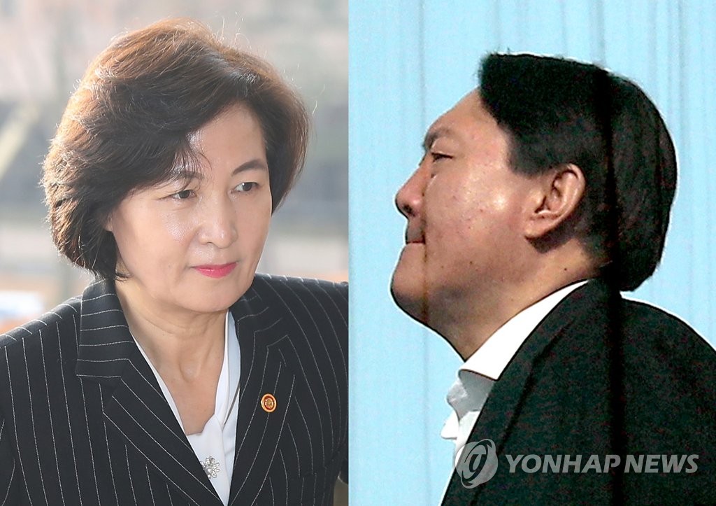 법무부 ‘조국 수사팀’ 감찰 방침…추미애-윤석열 다시 정면충돌