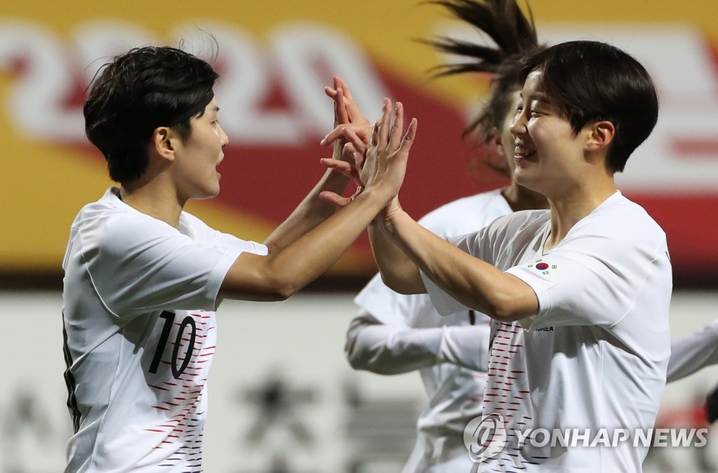 ‘지소연 2골 2도움’ 한국, 올림픽 최종예선 미얀마에 7-0 대승