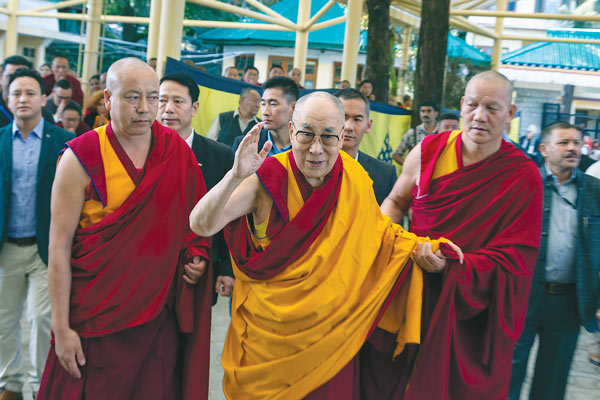 달라이 라마 승계 개입말라