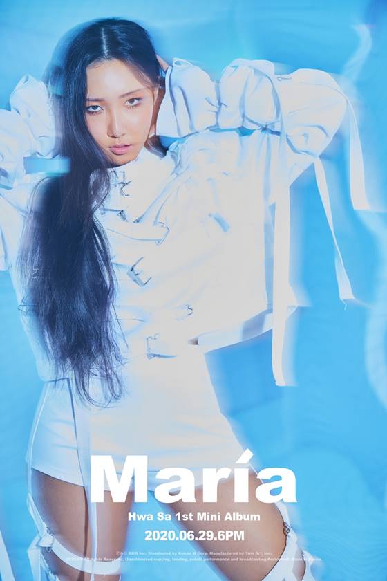마마무 화사, 타이틀곡 ‘Maria’ 티저 공개..걸크러시 폭발
