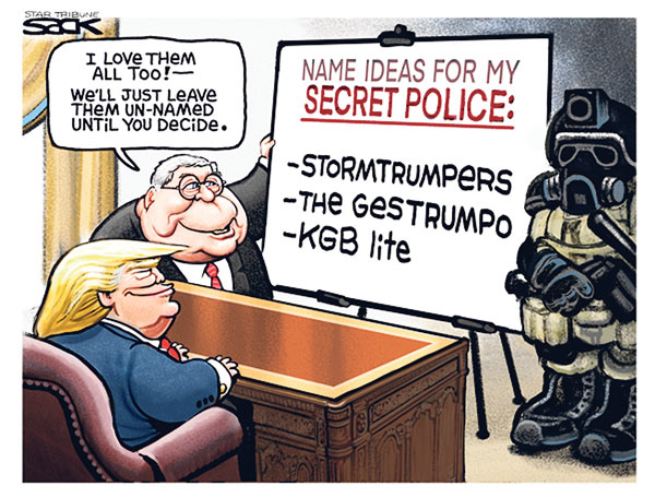 트럼프의 비밀경찰
