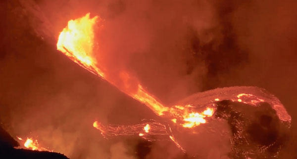 2년만에 또… 하와이 킬라우에아 화산 폭발