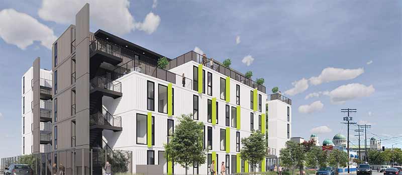 LA 한인타운 올림픽과 놀만디 인근 5층 75유닛 아파트 신축계획
