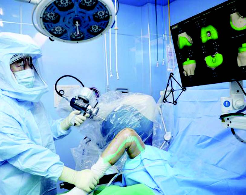 정교한‘로봇 수술’로 인대 손상·통증 감소