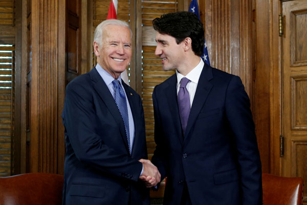[바이든 취임] 캐나다 정가 “새 관계” 기대…트뤼도 “이웃 이상”