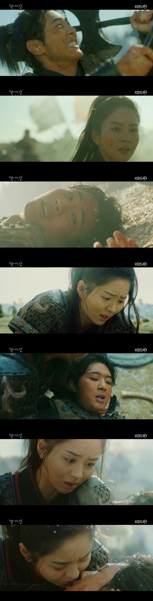 ‘달뜨강’ 김소현, 전투서 살아남은 지수에 눈물의 입맞춤 ‘애틋’