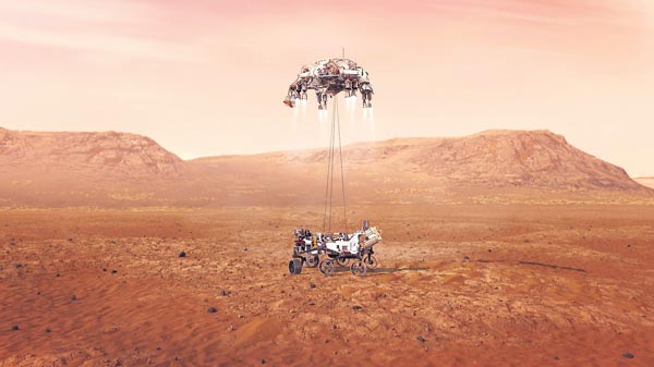 화성 착륙 성공… 생명체 흔적 탐사 착수
