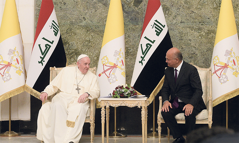프란치스코 교황, 사상 첫 이라크 방문