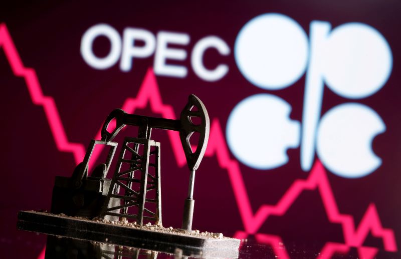 [뉴욕유가] OPEC+ 회의 앞두고 2.3% 하락