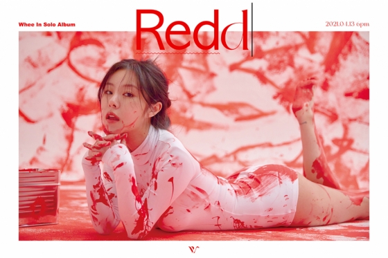 마마무 휘인 ‘Redd’ 파격 콘셉트 포토..아찔한 화이트 수트